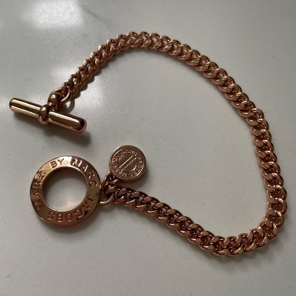 Marc by Marc Jacobs Rose Gold Plated Bracelet